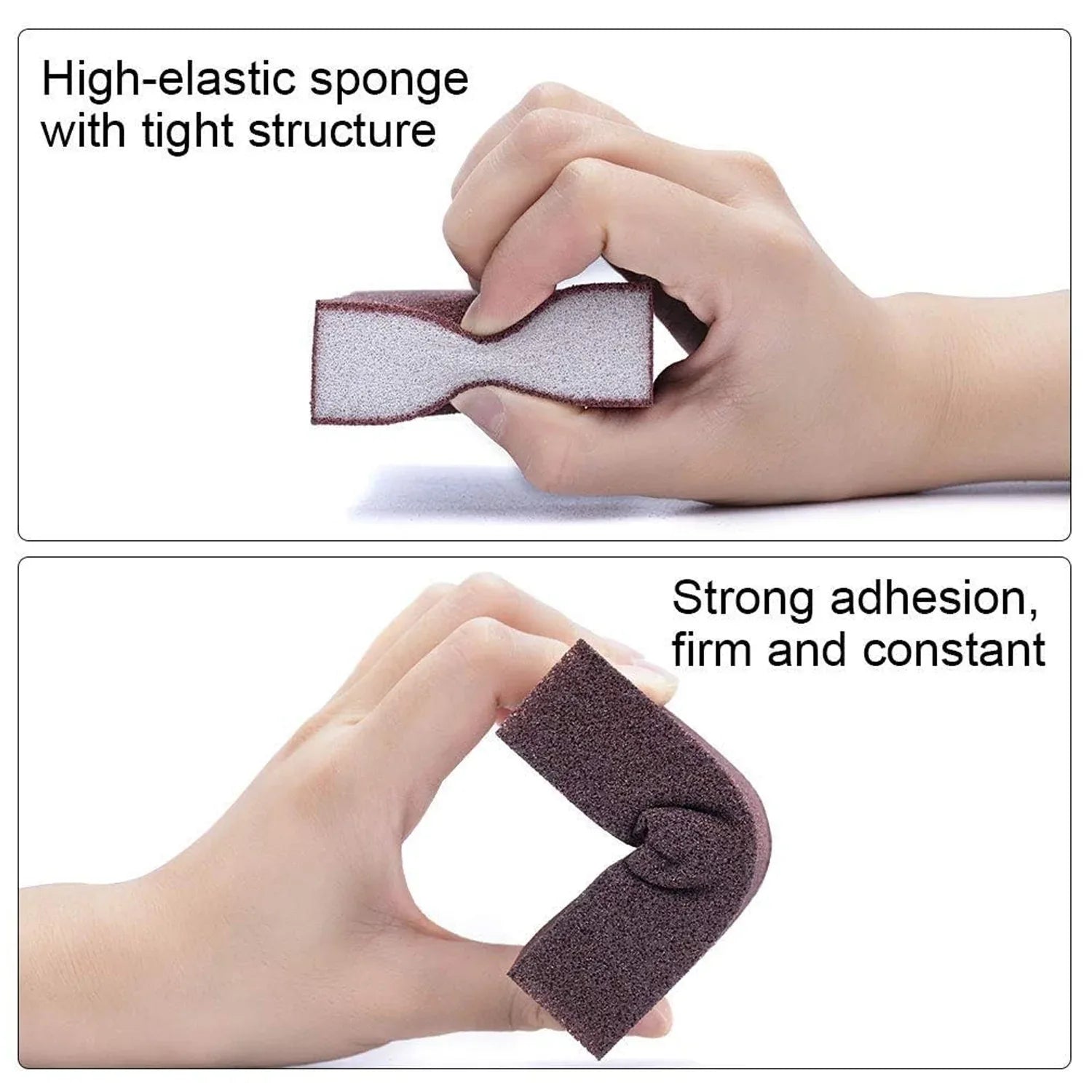 Multipurpose Kitchen Cleaning Sponge Scrub Block (7 X 7 Cm 1 Pc) - Zidbik