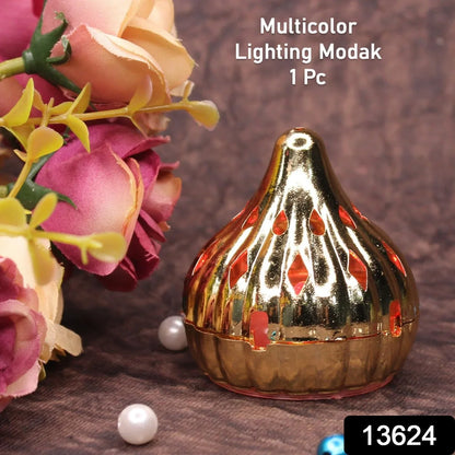 Multicolor Modak Shaped Color Changing Led Light (1 Pc) - Zidbik