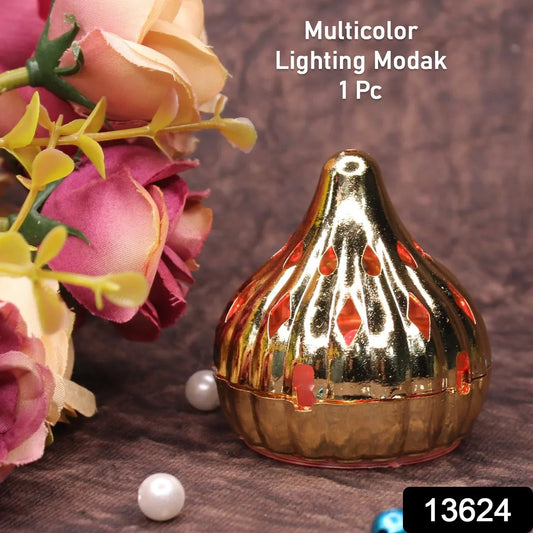 Multicolor Modak Shaped Color Changing Led Light (1 Pc) - Zidbik