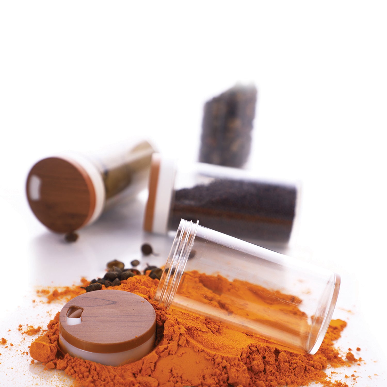 8118 Ganesh 12-jar Revolving Spice Rack Masala Box - Zidbik