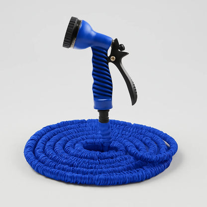 502 -50 Ft Expandable Hose Pipe Nozzle For Garden Wash Car Bike With Spray Gun - Zidbik