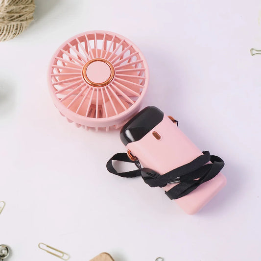 Rechargeable Portable Handheld Fan (1 Pc) - Zidbik