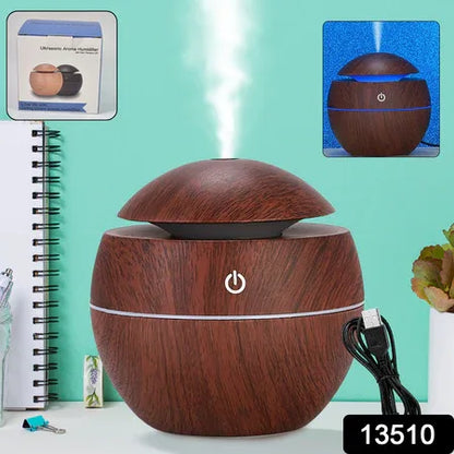 Ultrasonic Aromatherapy Humidifier Usb Desktop (130 Ml 1 Pc) - Zidbik