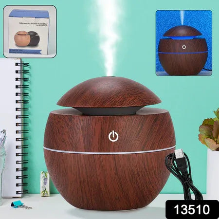 Ultrasonic Aromatherapy Humidifier Usb Desktop (130 Ml 1 Pc) - Zidbik