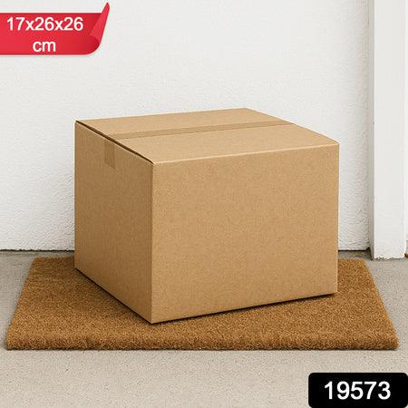 Heavy-duty Brown Box For Product Packing (17x26x26 Cm 1 Pc) - Zidbik