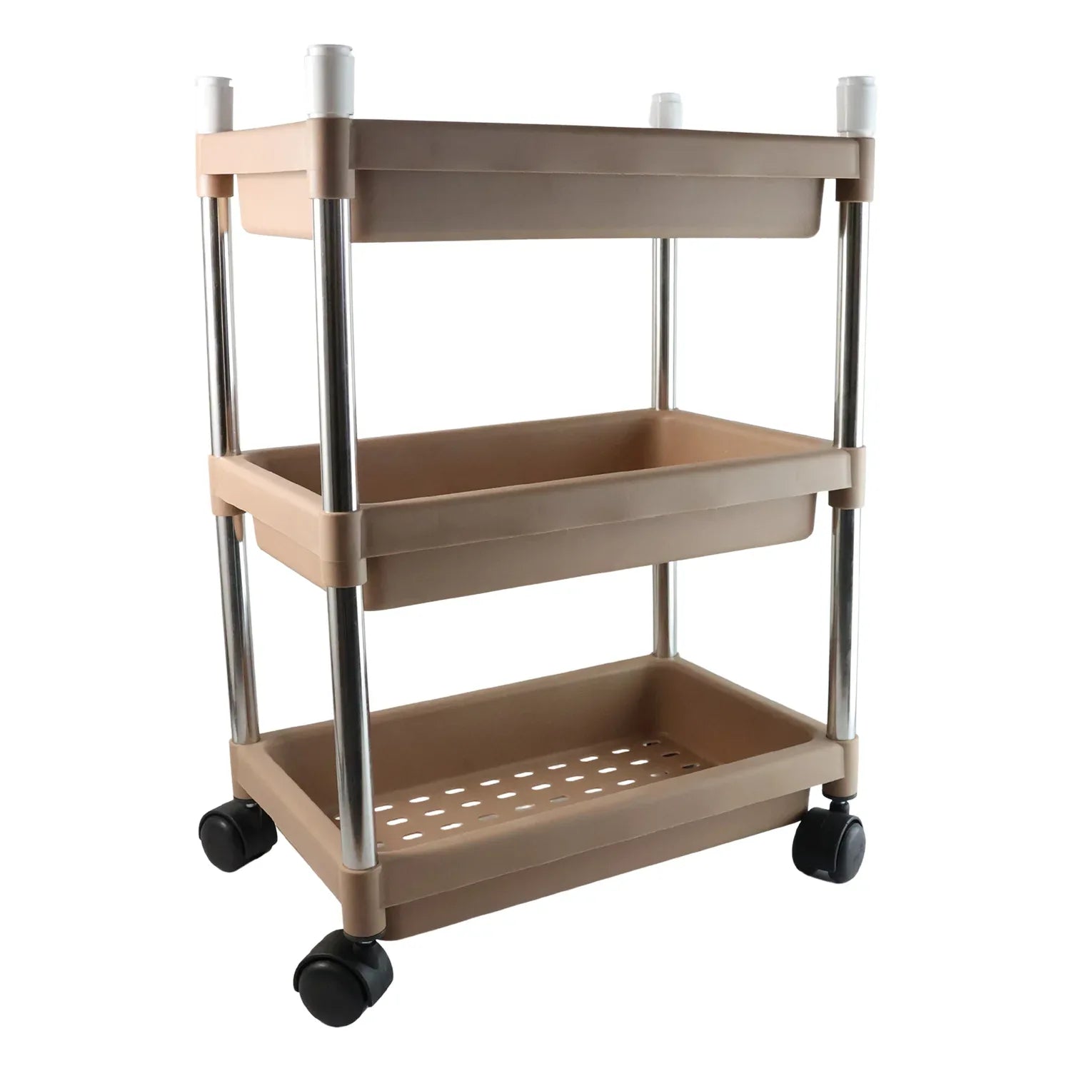 3-layer Multipurpose Storage Trolley - Zidbik