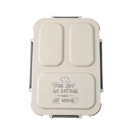 Lunch Box (200 Ml Each Container) With Attractive Stand - 4 Pcs - Zidbik