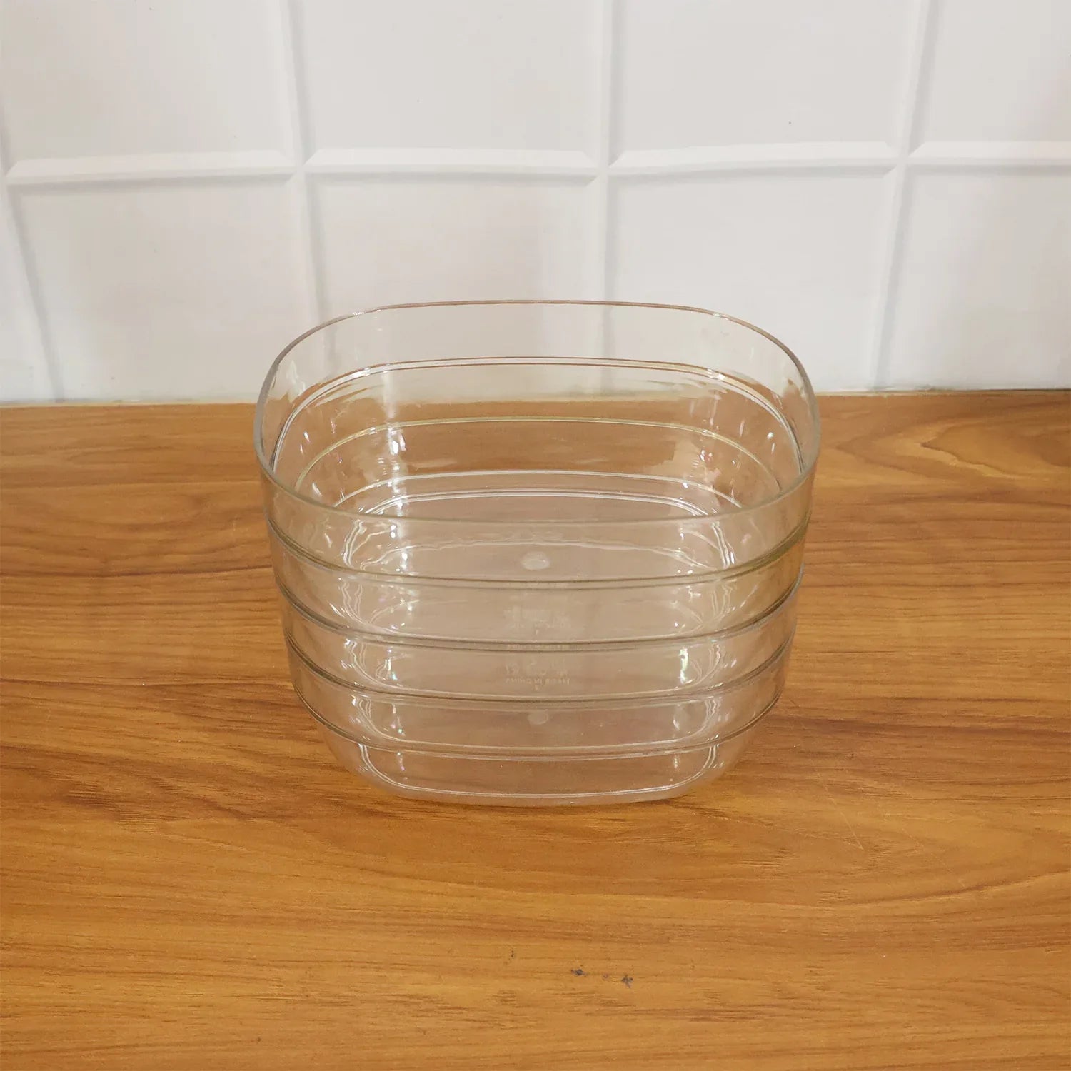 Transparent Multipurpose Serving Bowl Set (4 Pc Set) - Zidbik
