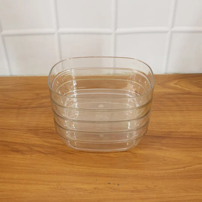 Transparent Multipurpose Serving Bowl Set (4 Pc Set) - Zidbik