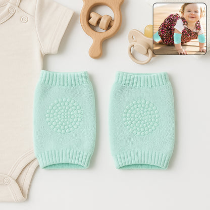 Mint Green Toddler Wool Knit Leg Warmer (Knee Guard) - Zidbik