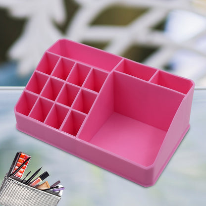 Makeup Organiser Cosmetic Makeup Lipstick Storage Box With Drawer Plastic Case Holder Skin Care Products (1 Pc) - Zidbik