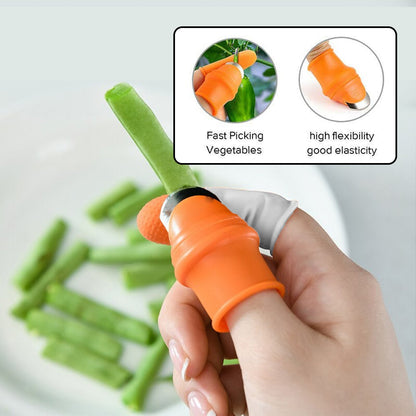 2662 Vegetable Thumb Cutter And Tool With Effective Sharp Cutting Blade System. - Zidbik