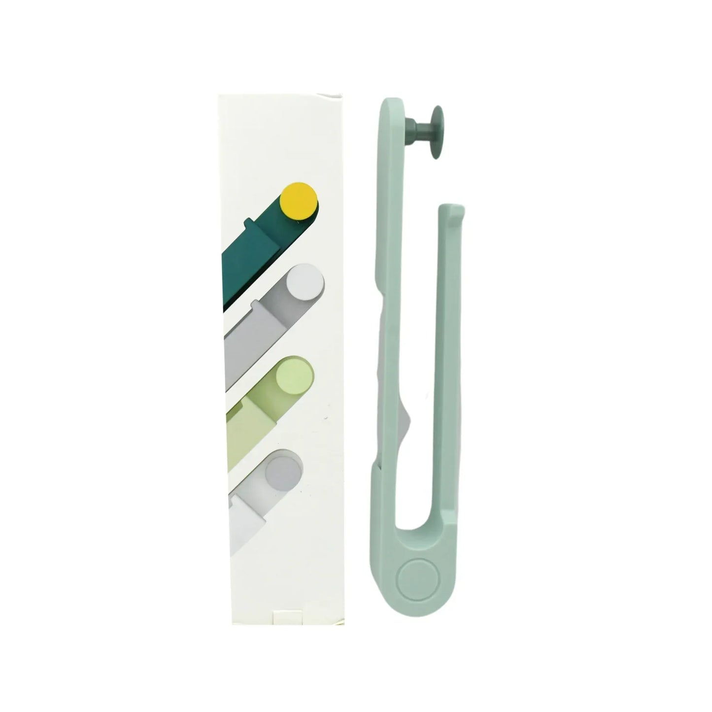 1435 Wall Mounted Towel Holder Rack With One Round Hook Multifunctional Towel Rack Plastic Cloth Storage Rack For Home Use (1 Pc) - Zidbik