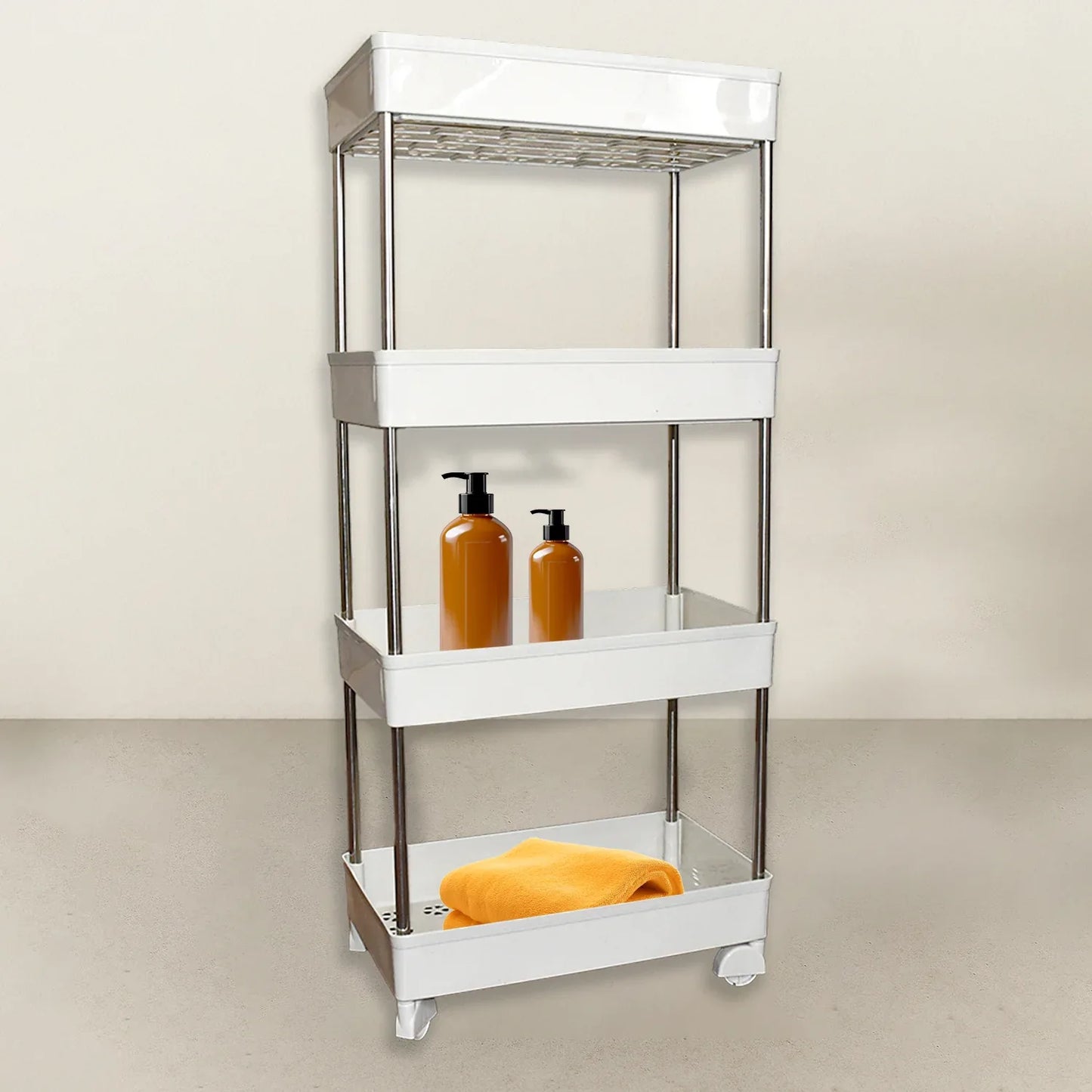 4 Layer Kitchen Rack For Holding And Placing Types Of Things - Zidbik