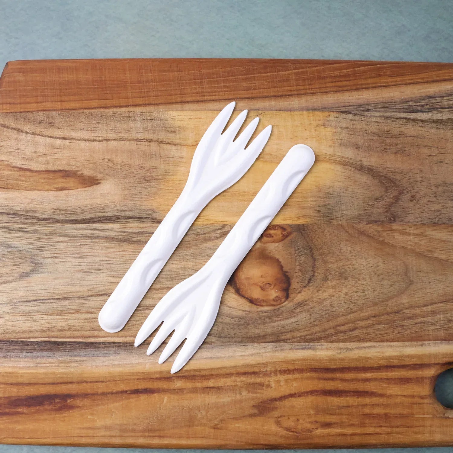 Compostable Bagasse Fork 10 Pcs Pack - Zidbik