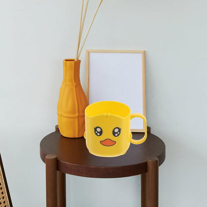 Multipurpose Cartoon Plastic Cup Toothbrush Cups (1 Pc) - Zidbik