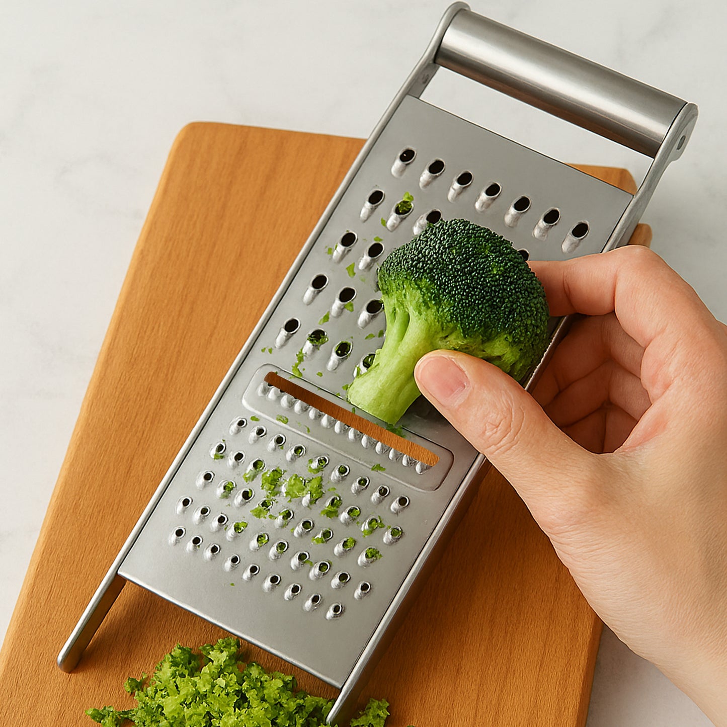 Apex Stainless Steel Grater  Slicer (3 In 1) - Zidbik