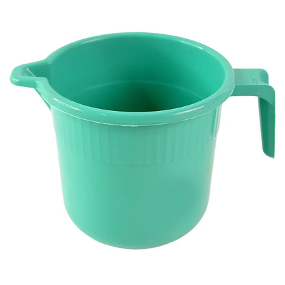 Plastic Bath Mug For Bathroom Use (1 Pc) - Zidbik