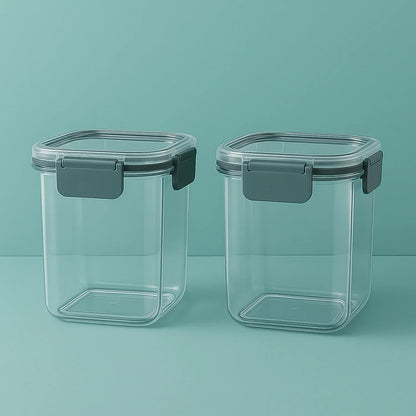 Apex Press N Lock Airtight Food Storage Container Set (2pc900ml) Approx - Zidbik