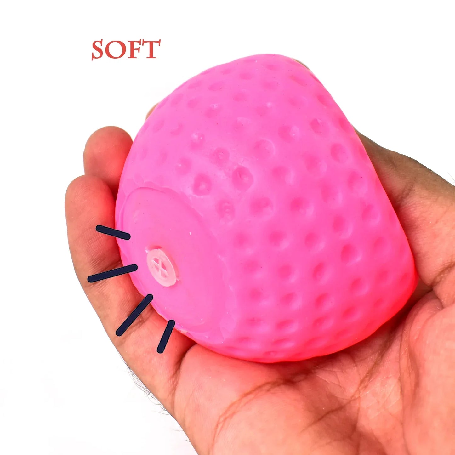 Sports Squeeze Ball Toy Set Of 3 Soft Balls For Kidstoy For Kids - Zidbik