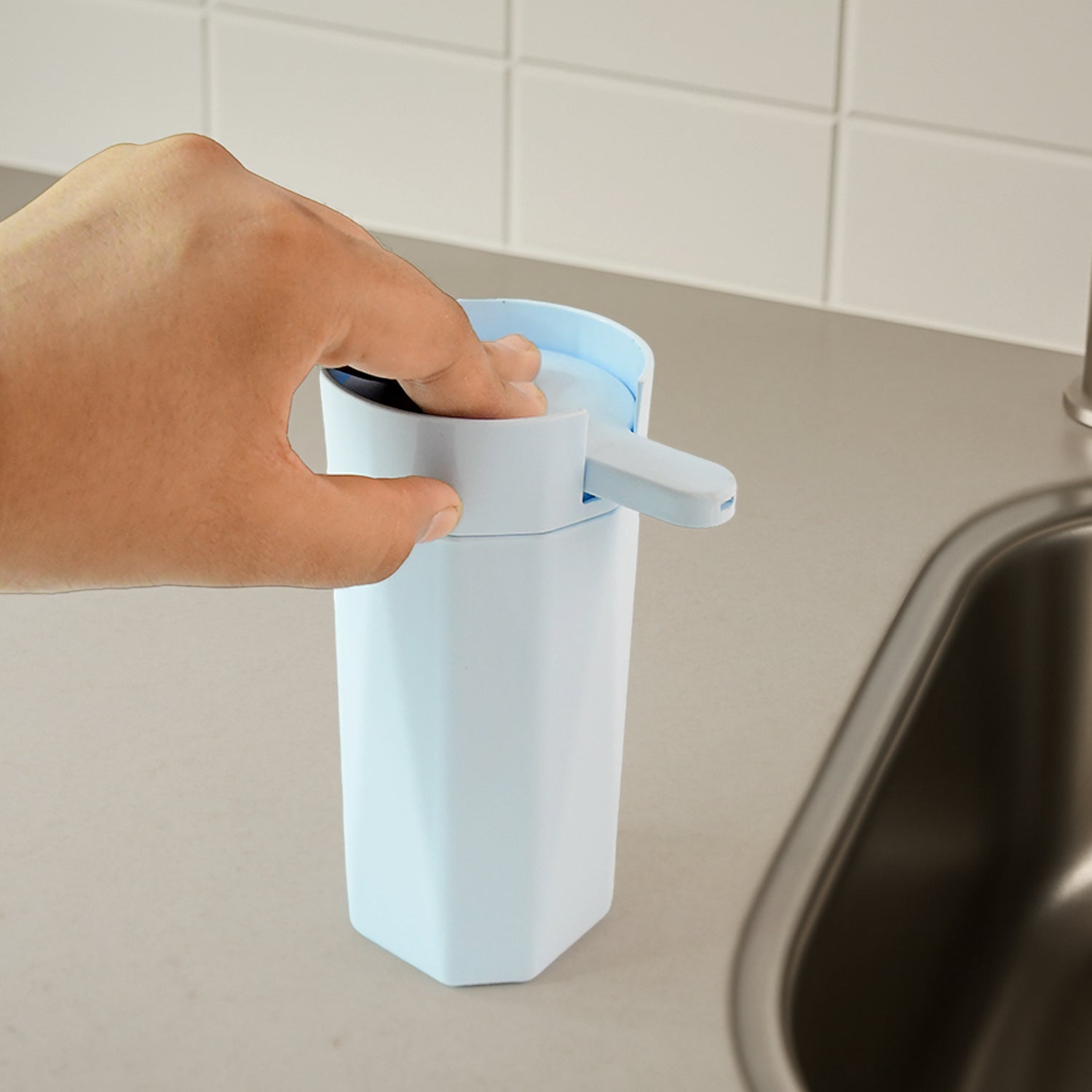 Apex Push It Soap Dispenser Approx 300ml (1 Pc) - Zidbik