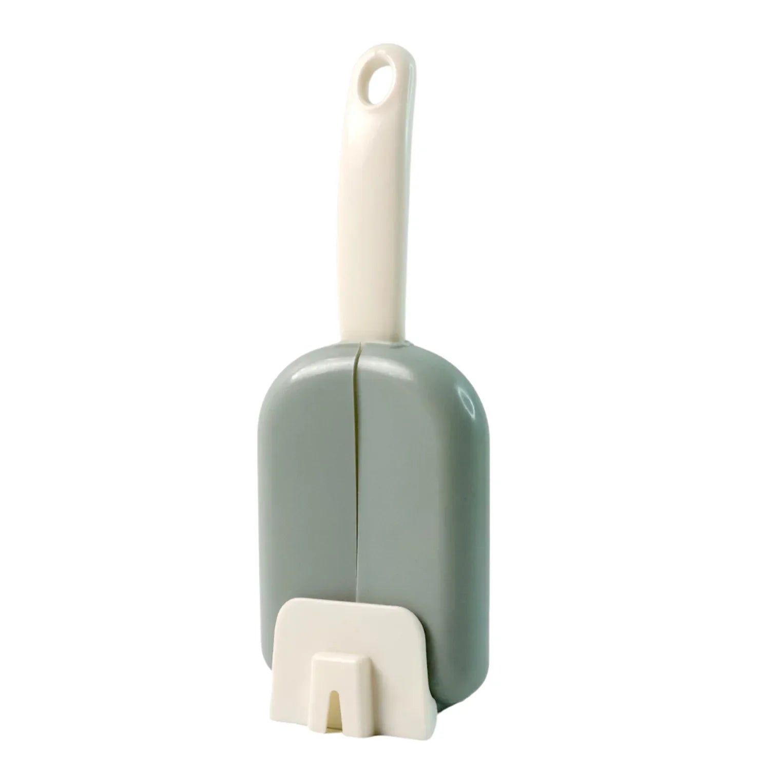 Automatic Open Close Kitchen Rice Spoon Holder With Dust Cover - Zidbik