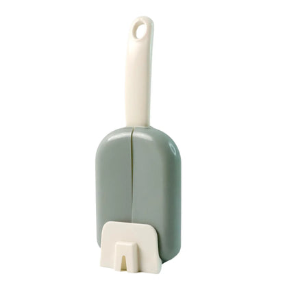 Automatic Open Close Kitchen Rice Spoon Holder With Dust Cover - Zidbik