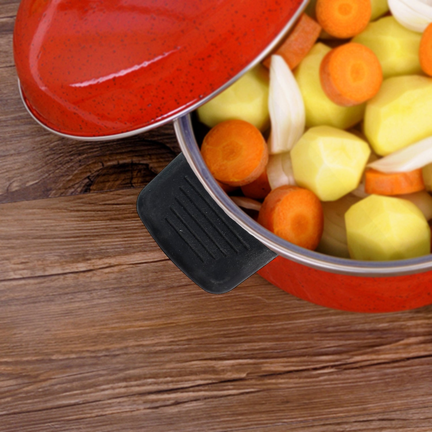 Premium Silicone Heat Resistant Pot Handle Cover For Cookware (1 Pc) - Zidbik