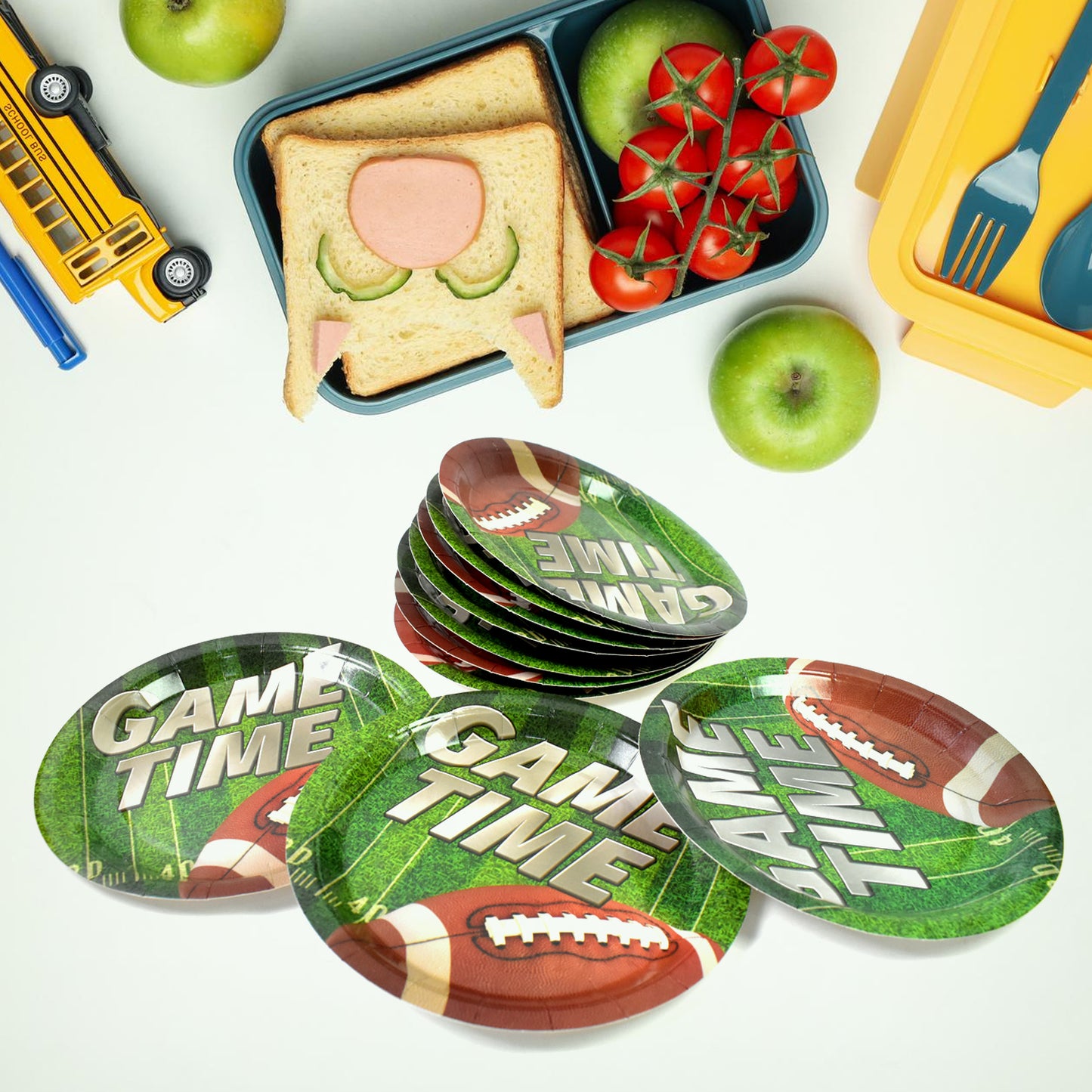 Round Plates Disposable Paper Plates  Happy Birthday Gift (10 Pcs Set  Mix Design) - Zidbik