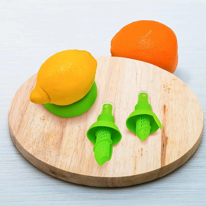 Creative Lemon Sprayer Fruit Juice Citrus Lime Juicer (3 Pcs Set) - Zidbik