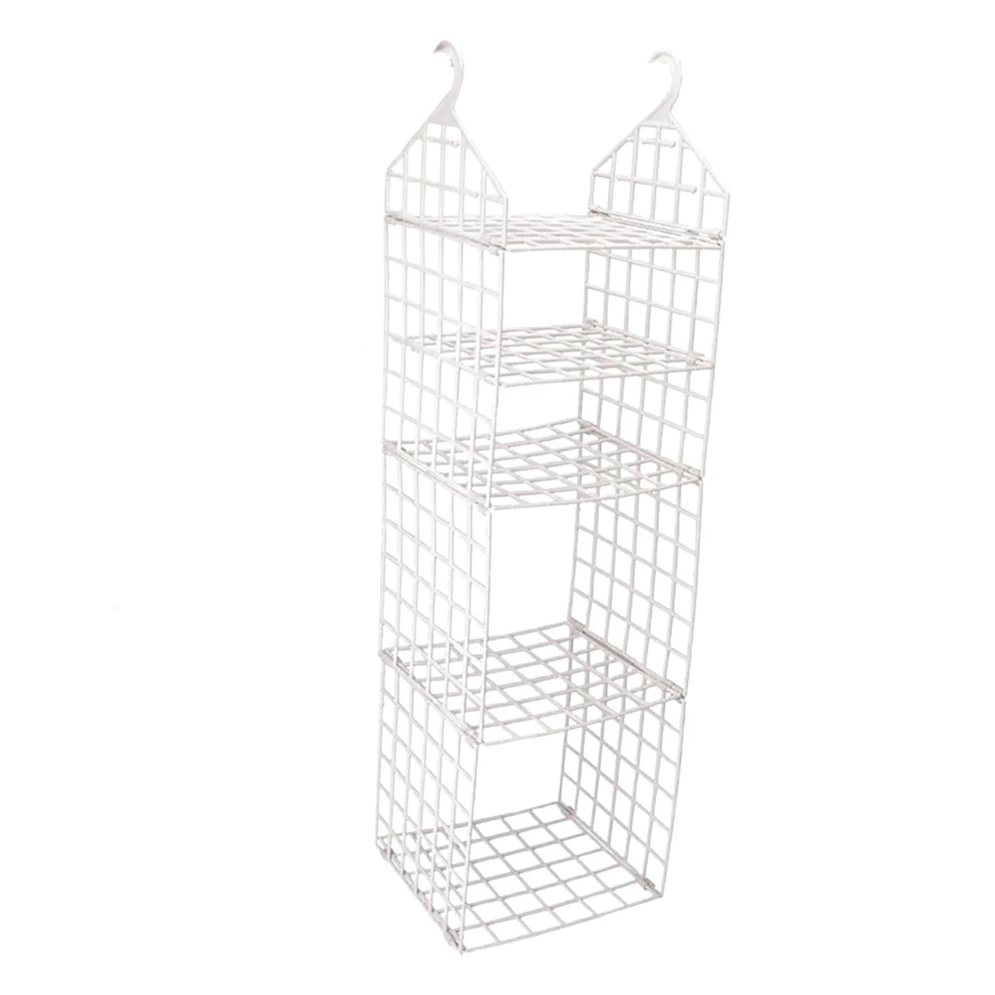 4526 Multipurpose 5 Layer Folding Clothes Storage Rackscloset For Students Wardrobe Shelves Socks Scarf T-shirt Etchanging Organizer Storage Holders Racks - Zidbik