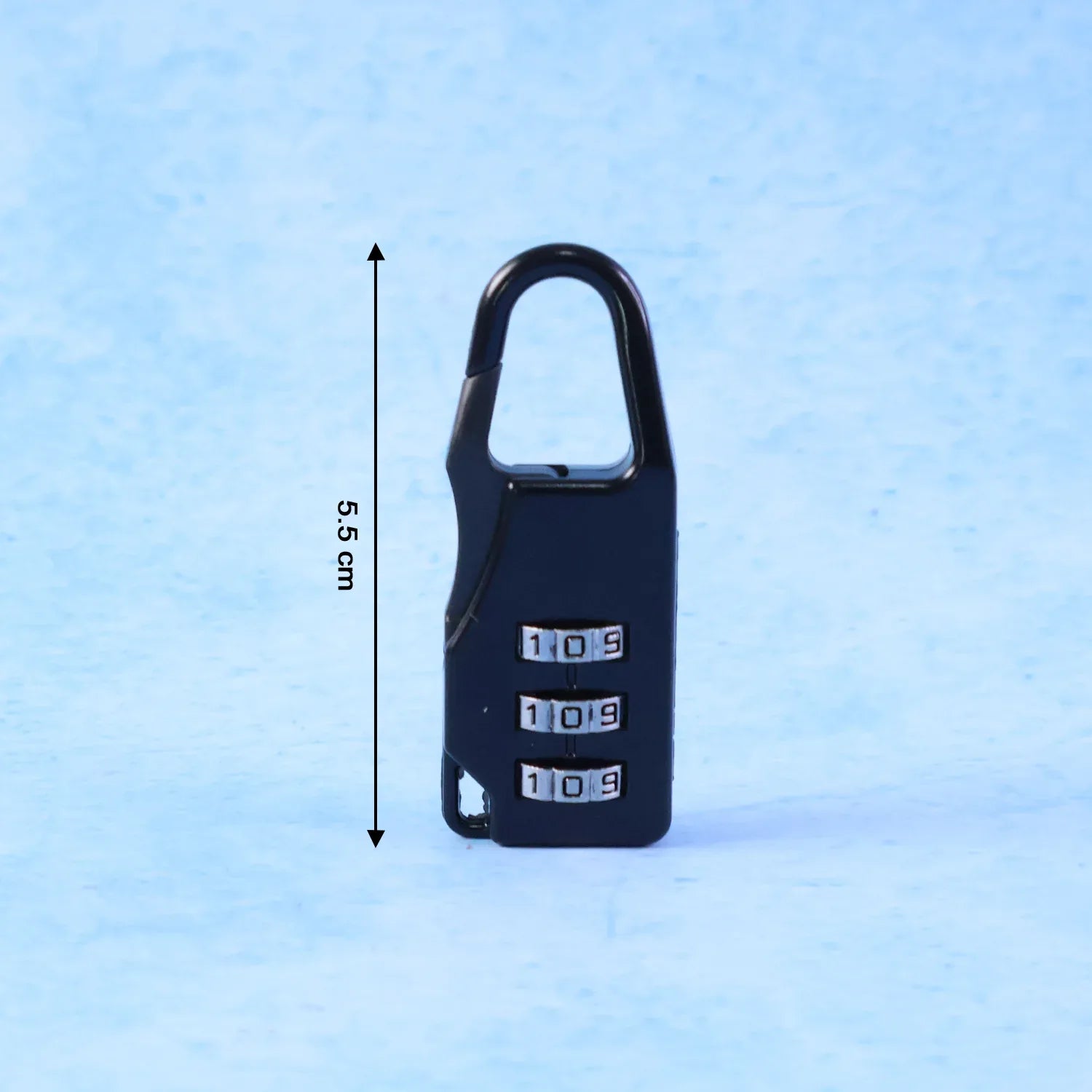 Secure 3-digit Combination Travel Lock (1 Pc) - Zidbik