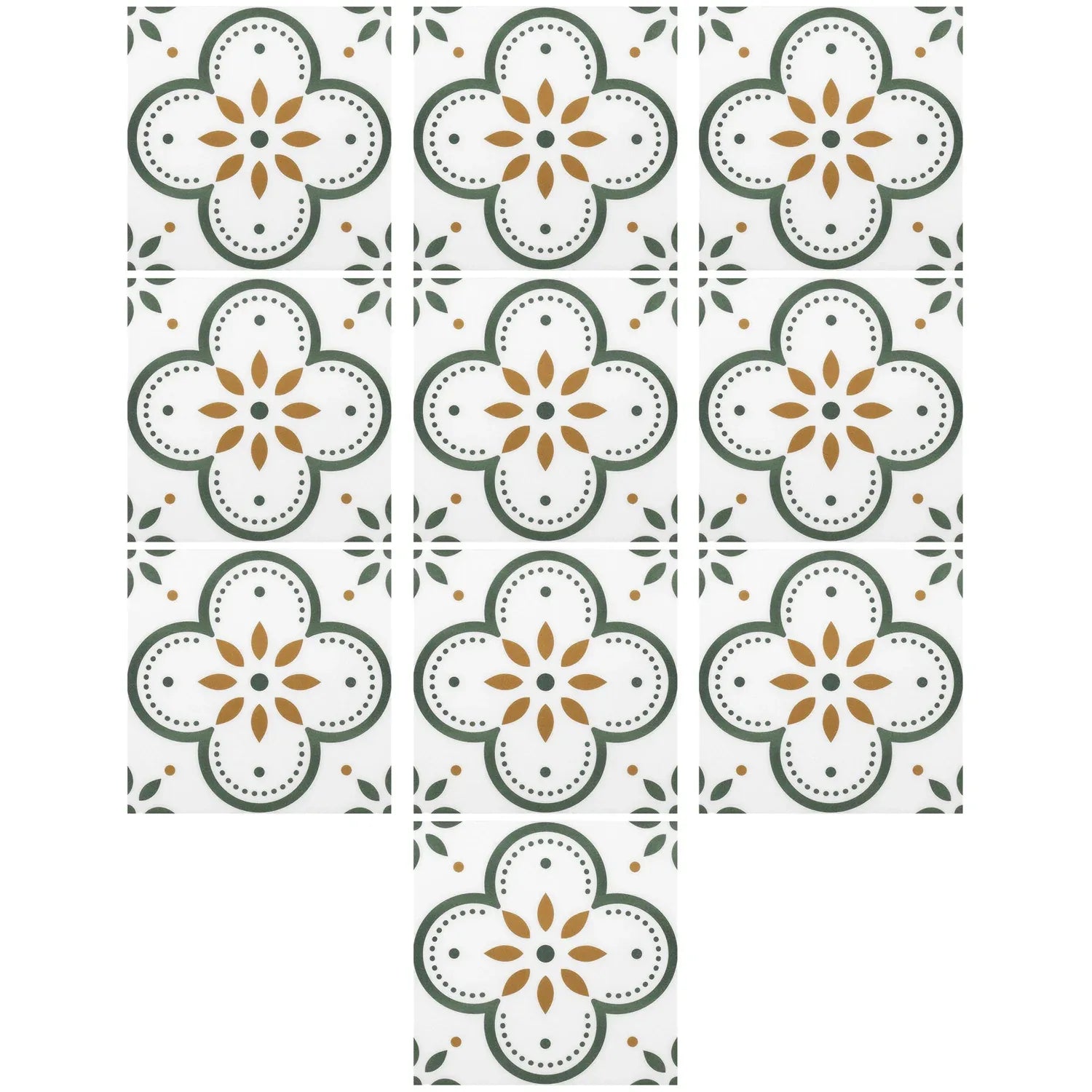 Peel And Stick Floor Tiles Kitchen Bathroom Backsplash Sticker Detachable Waterproof Diy Tile Stickers For Wall Decoration Tiles Home Decoration (8x8 Inch 1 Pc Tiles) - Zidbik
