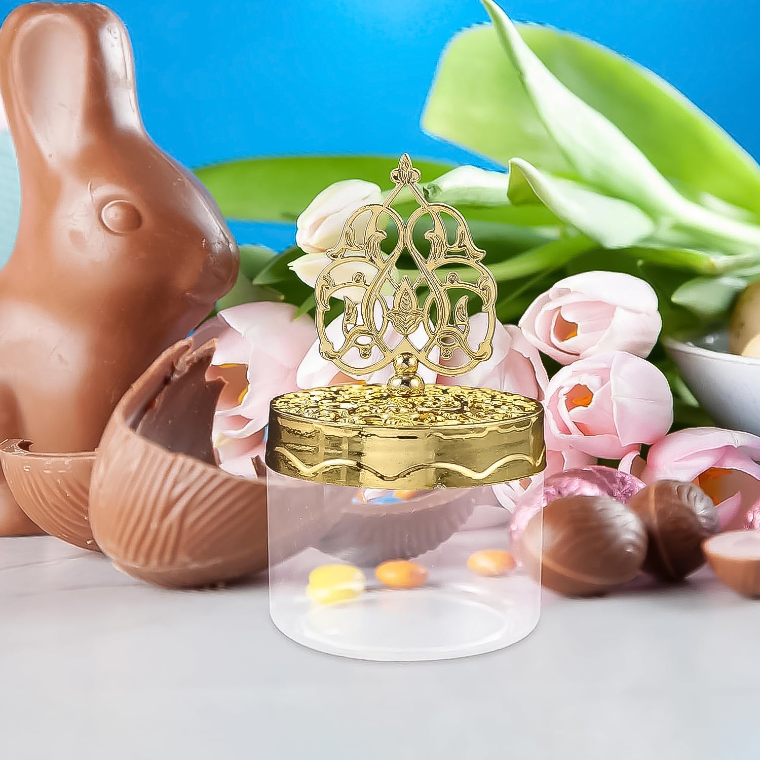 Plastic Baby Shower Candy Boxes (1 Pc) - Zidbik