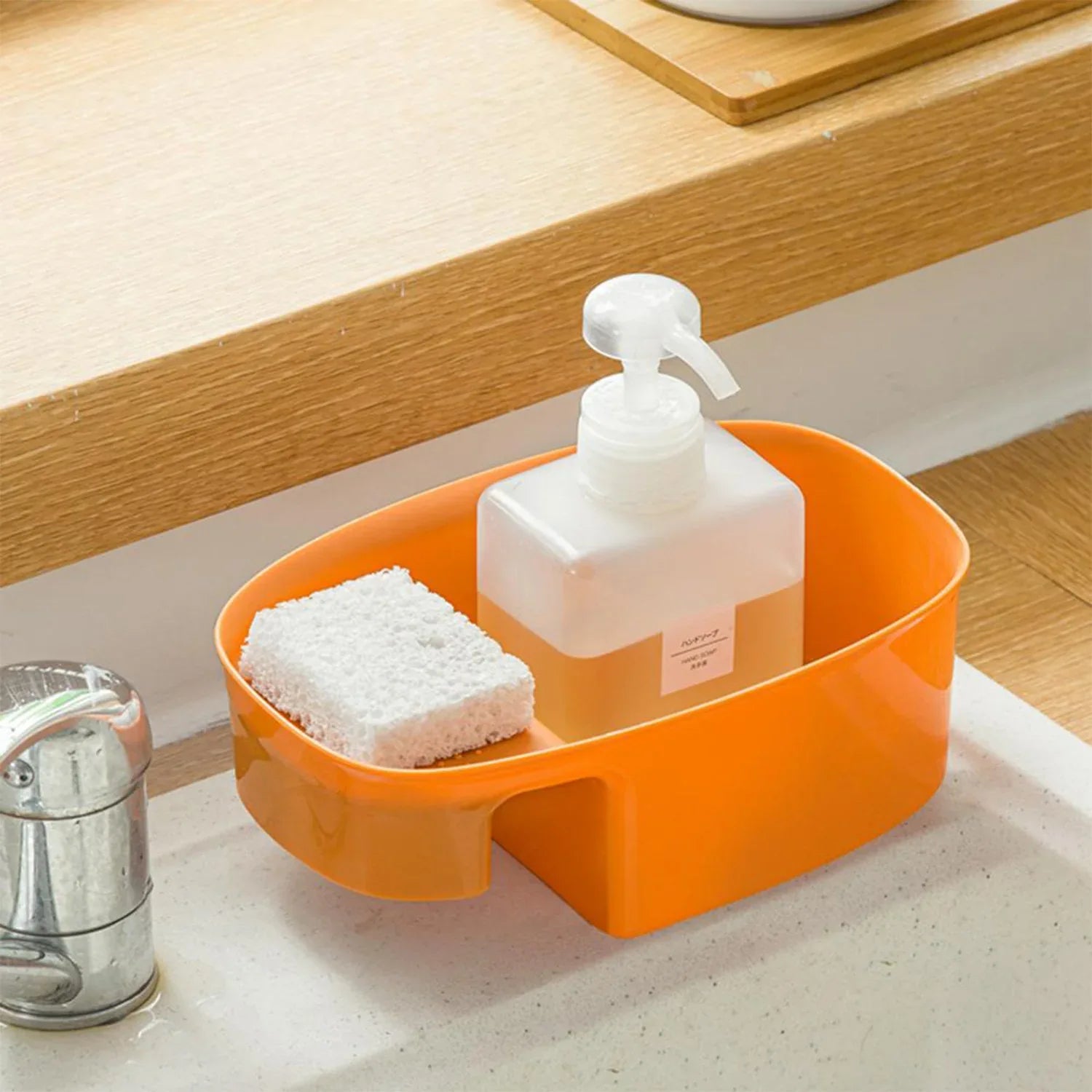 2833 Kitchen Dish Drainer And Drying Rack Sink Basket For Washing Bowls Utensils Vegetables Fruits Storage Organiser - Zidbik