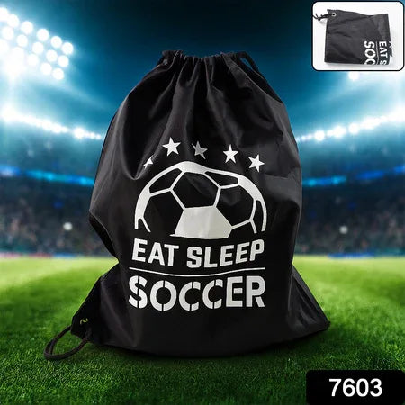 7603 Sport Bag Drawstring Backpack Sports Water Resistant String Bag Sport Gym Sack Pack For Women Men Large - Zidbik