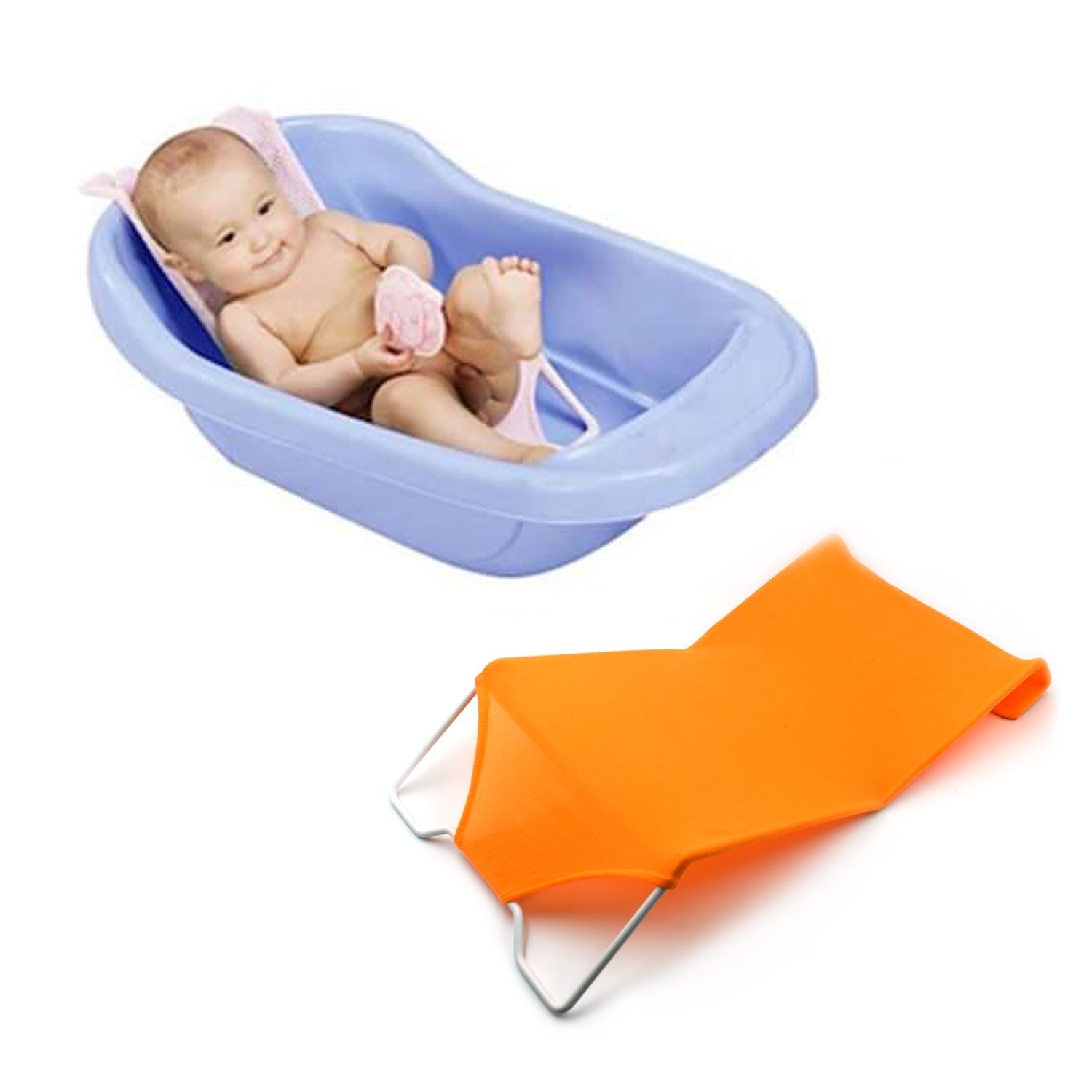 6308 Baby Shower Seat Bed Used In All Household Bathrooms For Bathing Purposes Etc. - Zidbik