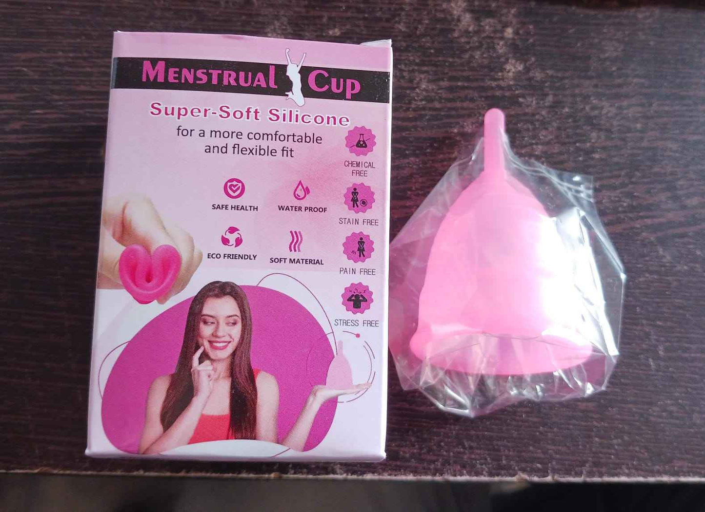 6112b Reusable Menstrual Cup Used By Womens And Girls During The Time Of Their Menstrual Cycle