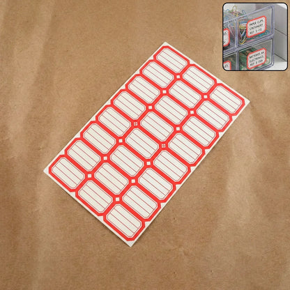 1 Sheets Self-adhesive Label Stickers - Zidbik