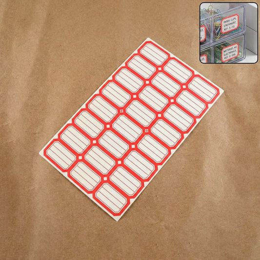 1 Sheets Self-adhesive Label Stickers - Zidbik