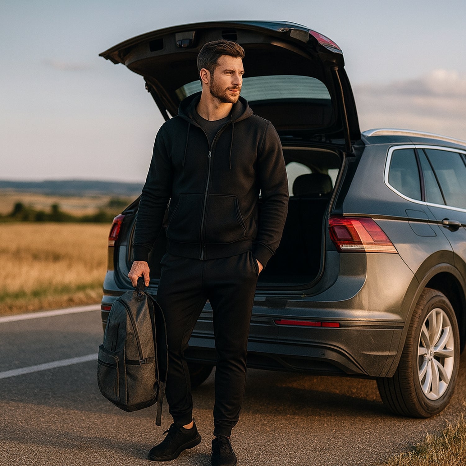 Premium Comfort Fit Mens Track Pant (Size Small) - Zidbik