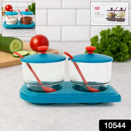 Supermom Storewell Multipurpose Spice And Condiment Container Set (2 Pc) - Zidbik