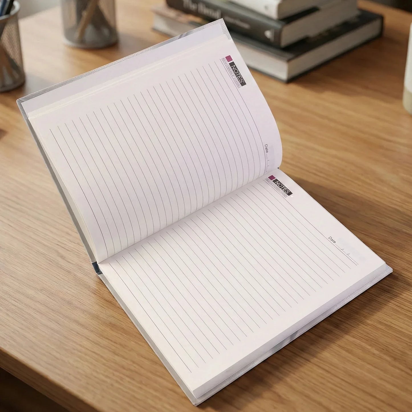 Hardbound Ruled Notebook (1 Pc 100 Pages 240x180mm) - Zidbik