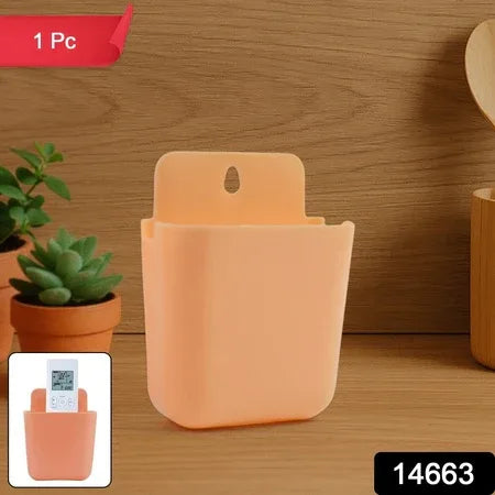 Multi Purpose Wall Mounted Plastic Storage Pocket (1 Pc) - Zidbik