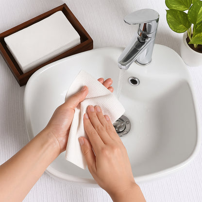 Soft Facial Tissue Paper Napkins Set (50 Pcs Set) - Zidbik