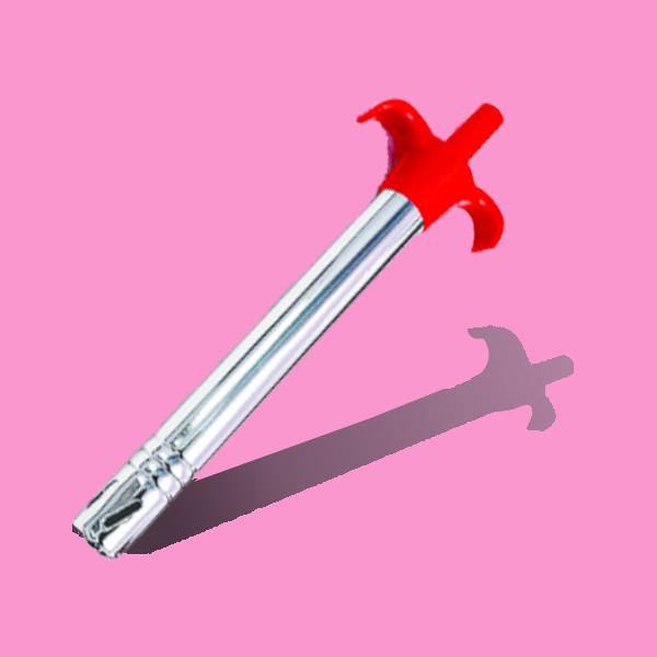 2158 Stainless Steel Electronic Gas Lighter And Knife (2 In 1) - Zidbik