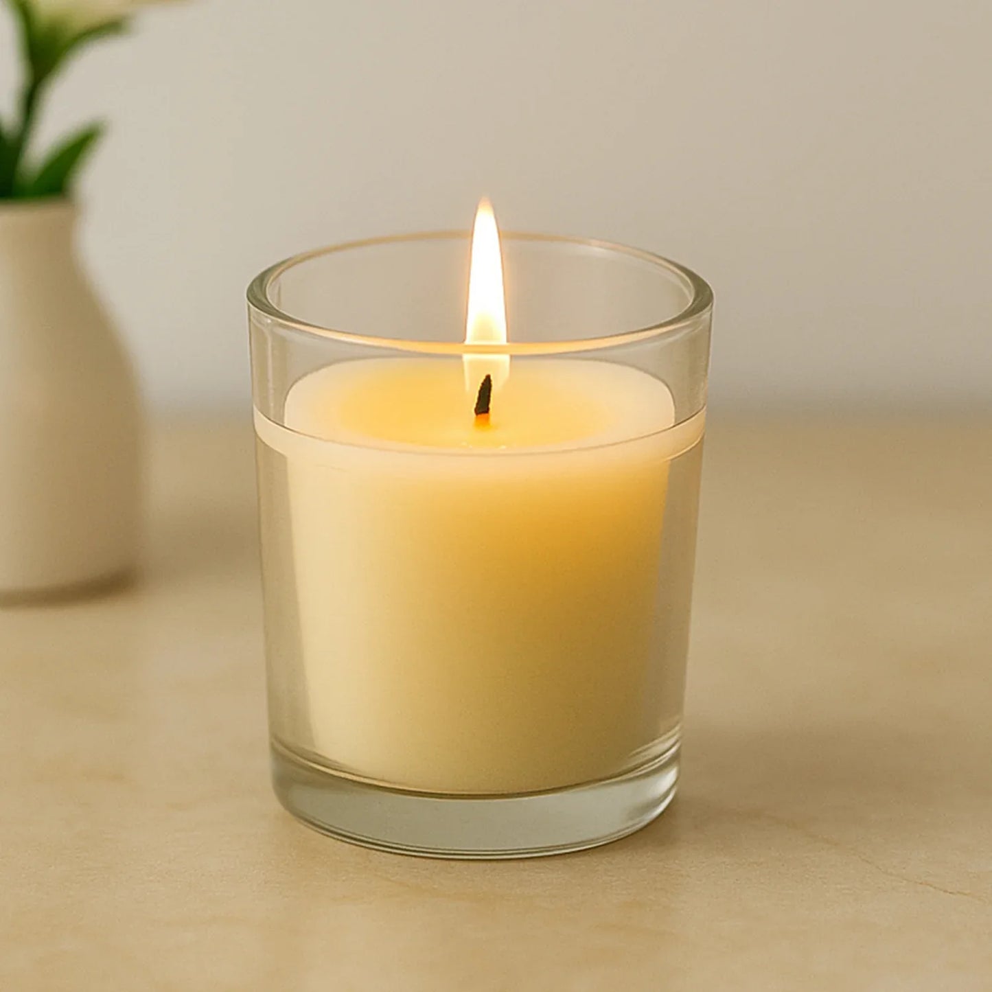 Inlief Scented Votive Jar Candle - (1 Pc 50 Gm) - Zidbik