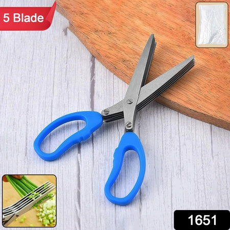 5-blade Multipurpose Herb Scissors - Zidbik