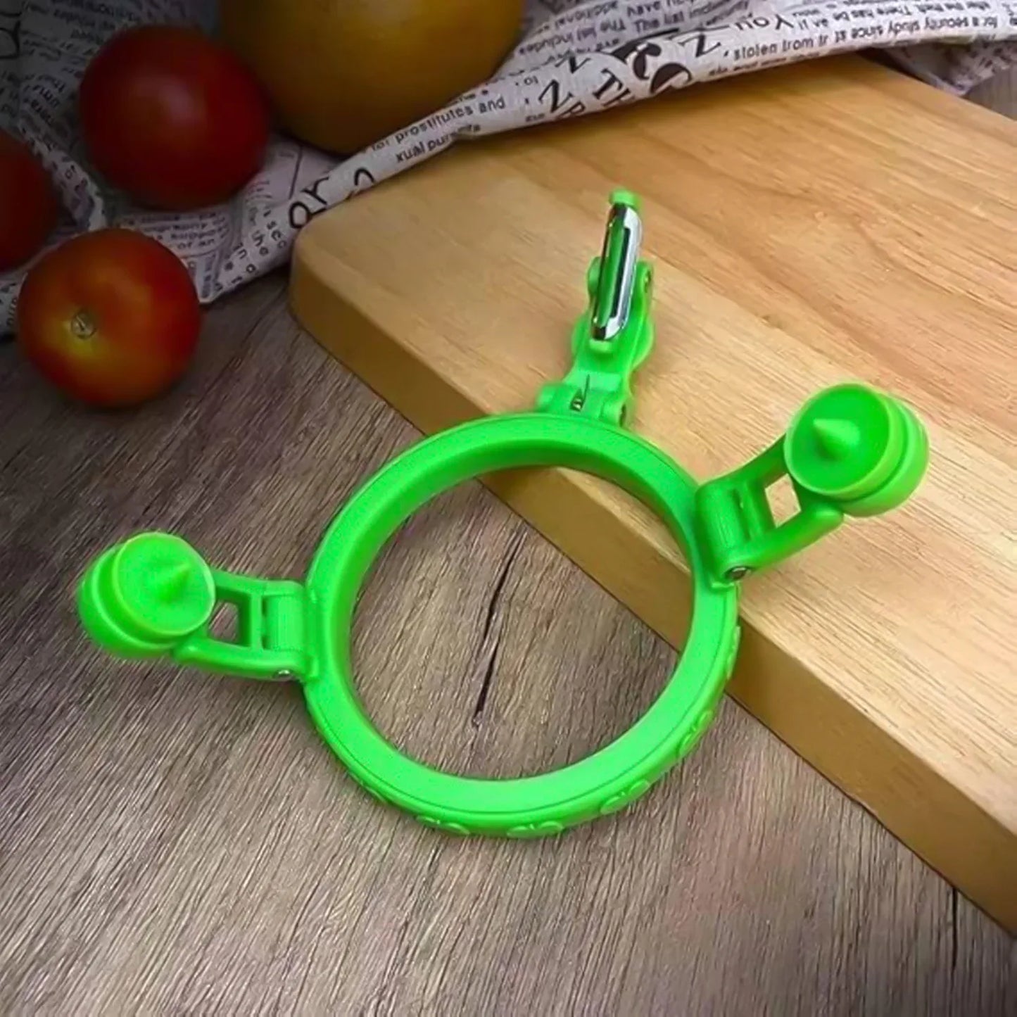 Adjustable Apple Peeler Cutter With Holder Ring - Zidbik