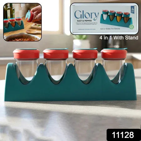 4-in-1 Multipurpose Spice Shaker Set (1 Set) - Zidbik